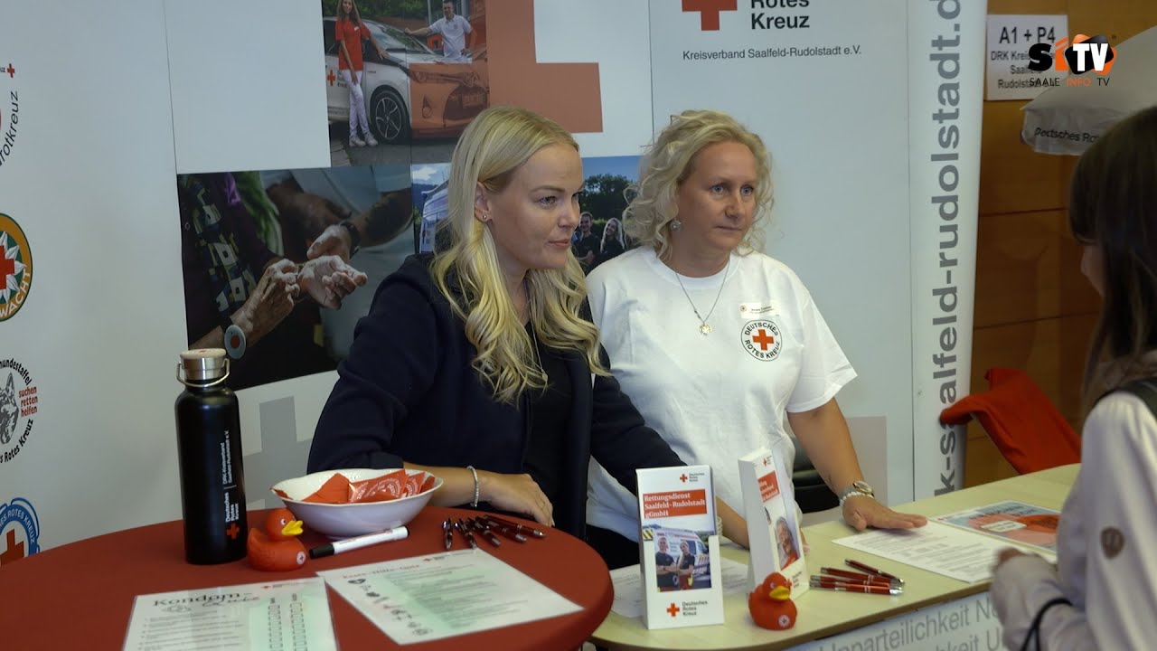 Inkontakt - Deine Ausbildungs- und Fachkräftemesse in der Stadthalle Bad Blankenburg.