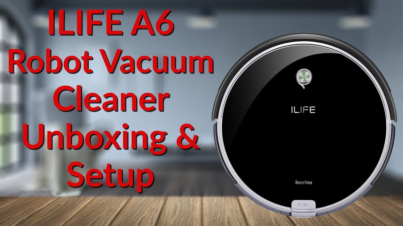 ILIFE Robot Vacuum Cleaner Unboxing & Setup - YouTube Tech Guy