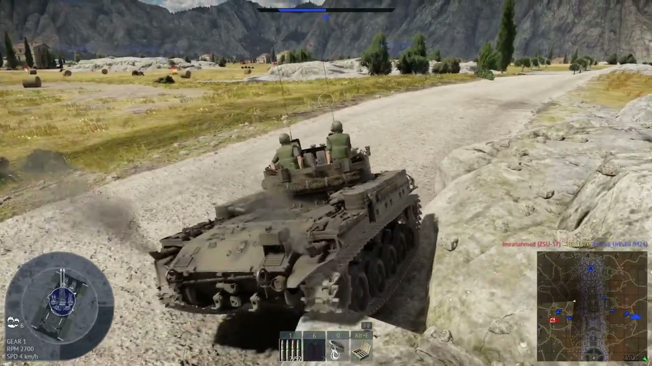 America best medium tank [ M4A2 War Thunder gameplay (no commentary)