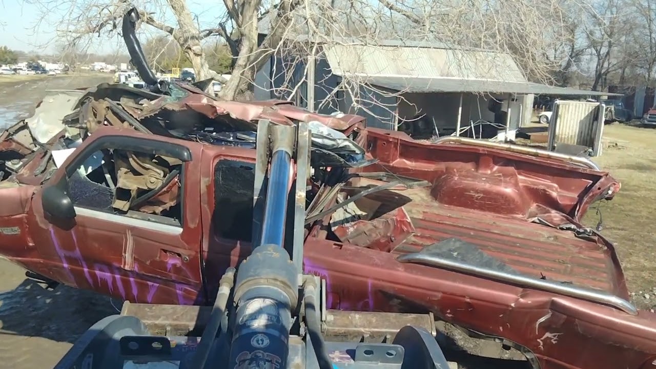 Ford Ranger gets Crushed 😔..B-Day Shout Out👍🤠
