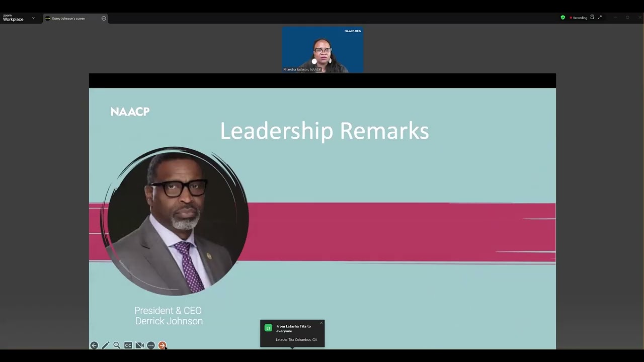 NAACP Emergency meeting Safe protest