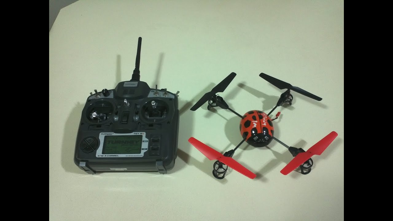 How to Bind the V929 Quadcopter with the Turnigy 9X Transmitter - Step by Step guide