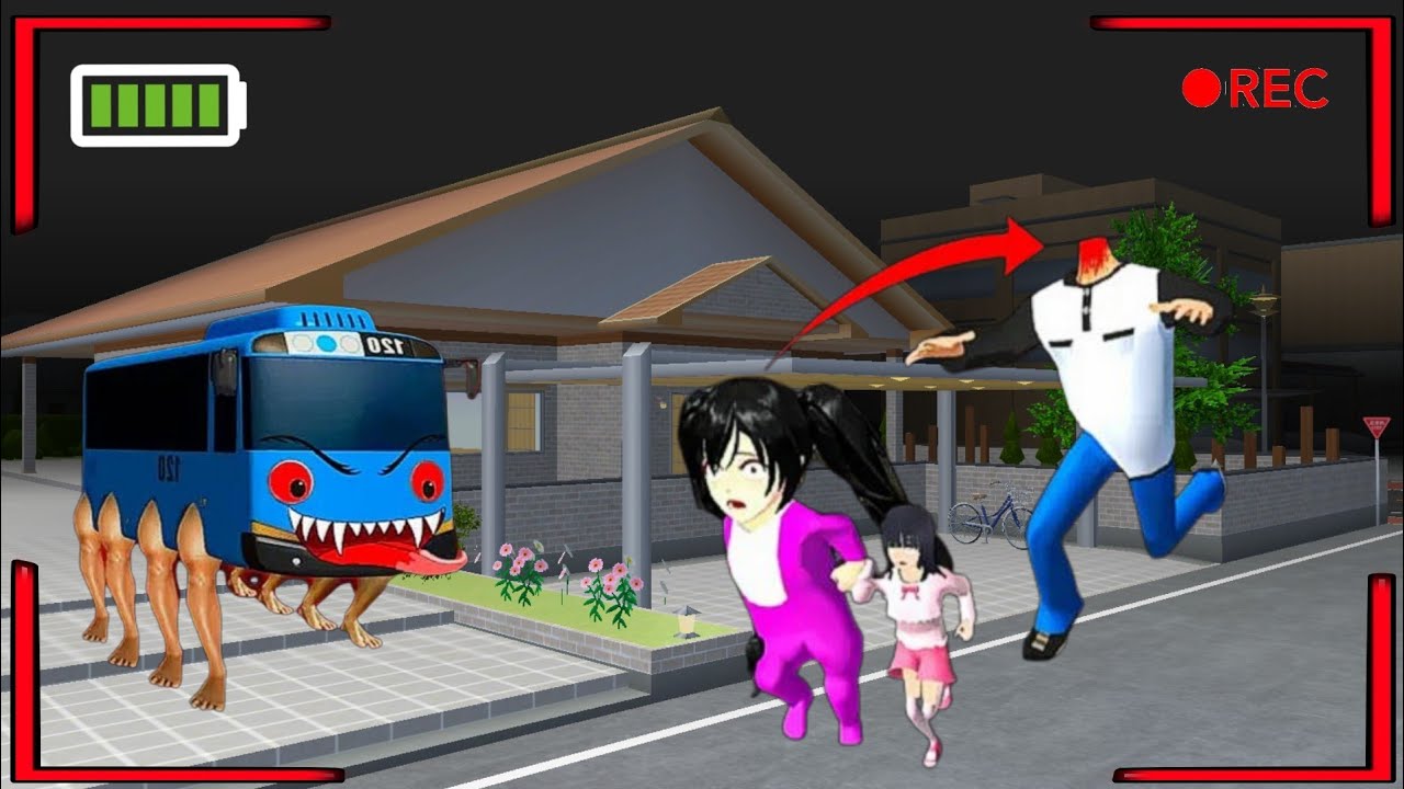 Yuta Becomes a Headless Monster❗Yuta's Mother chases Mio & Baby Celine || SAKURA SCHOOL SIMULATOR👺