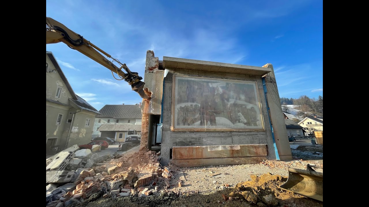 TOPOS HOTAVLJE - prestavitev spomenika in freske