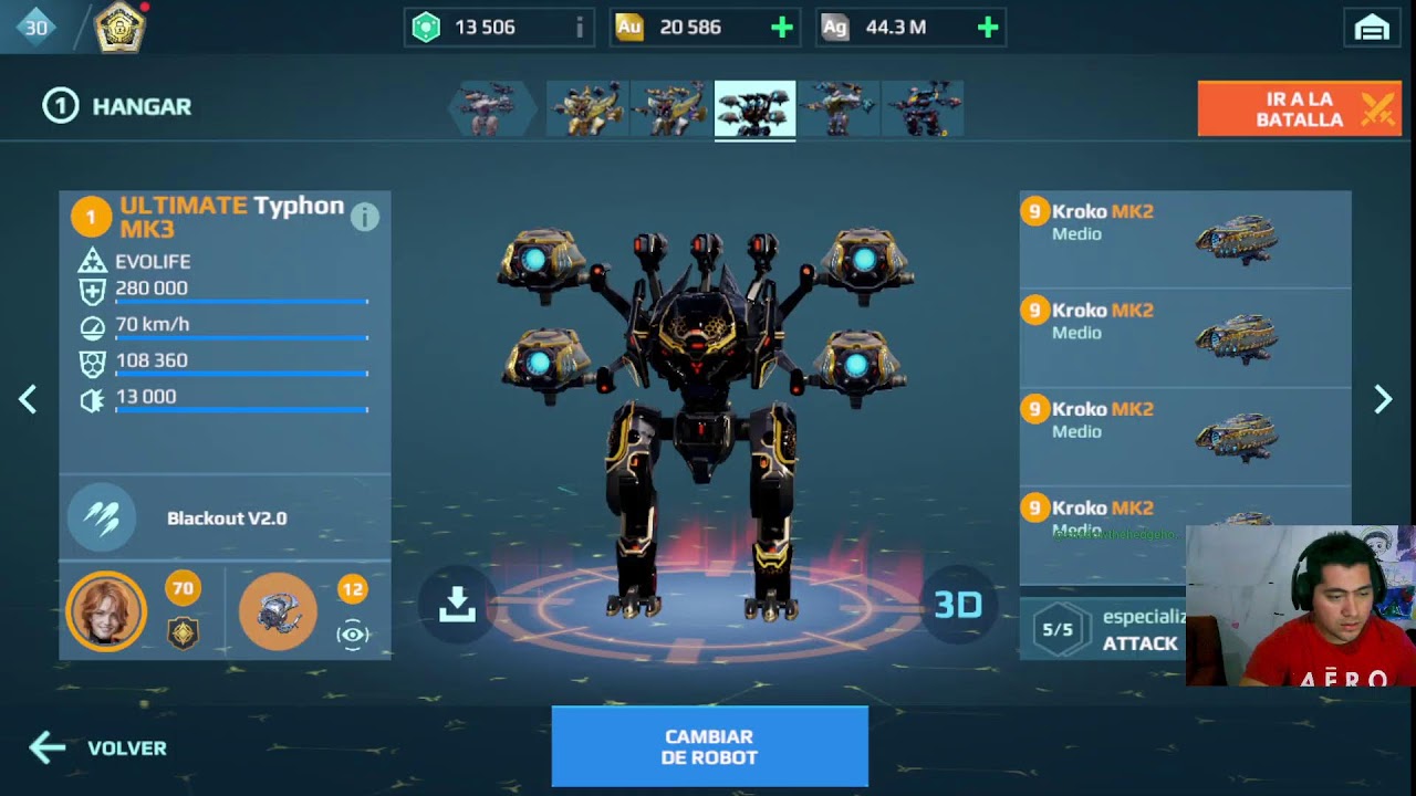 hola hermosos ya me sigues #WARROBOTS