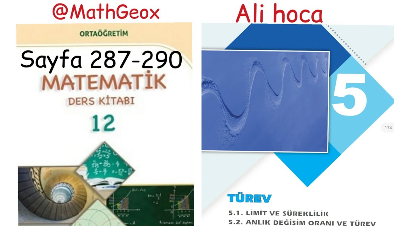 MEB 12.SINIF MATEMATİK KİTABI ÖLÇME-DEĞERLENDİRME TESTİ 2 SAYFA 287-290