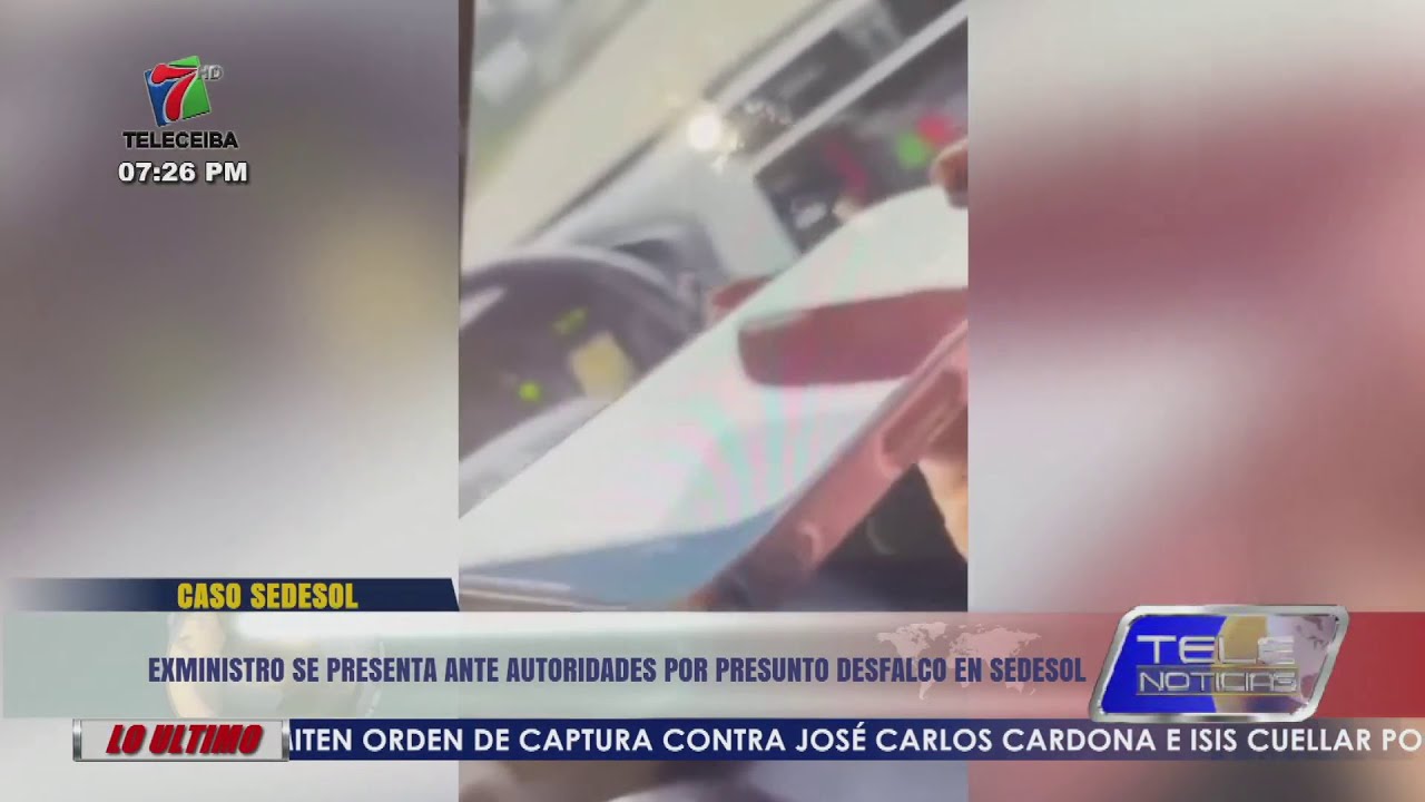 Exministro se presenta ante autoridades por presunto desfalco en SEDESOL