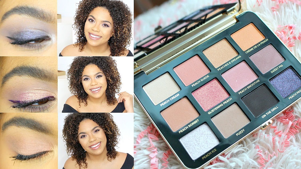 Too Faced White Peach Palette Review, 3 Looks, Swatch Comparisons!