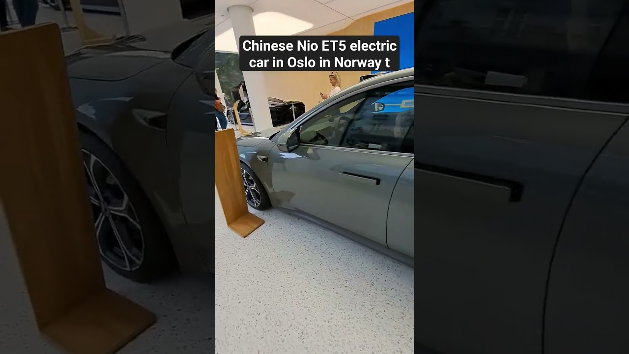 Chinese Nio ET5  Electric car in Norway Oslo