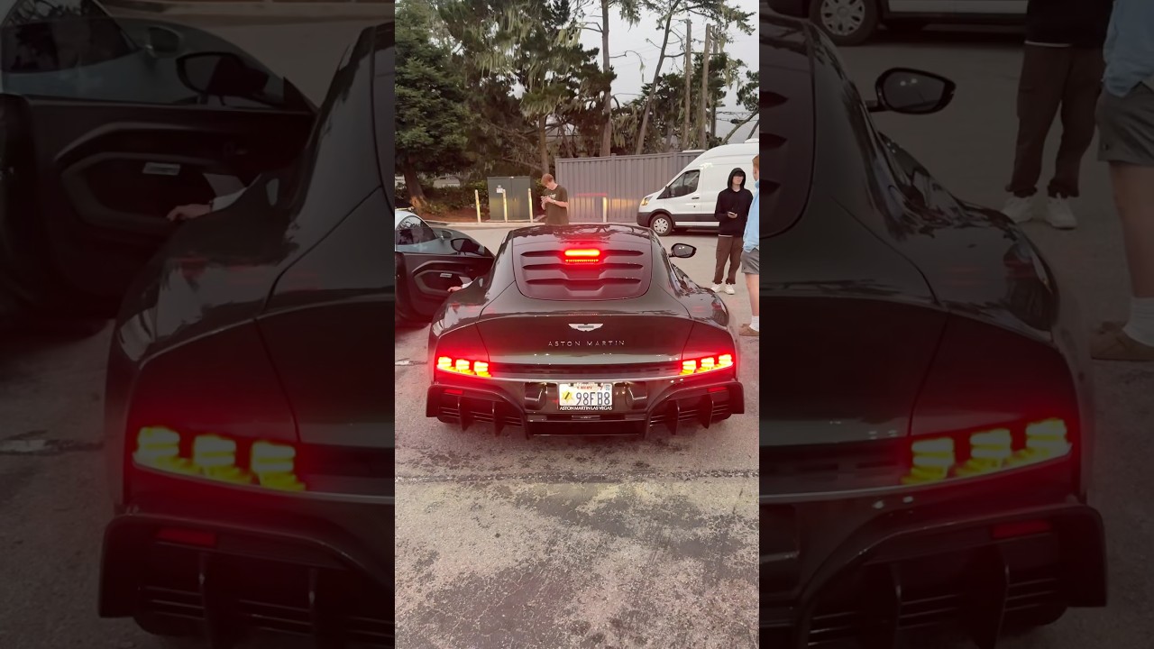 $1.9Million Aston Martin Valour goes shopping! #automotive #astonmartin #hypercar #valour #carweek