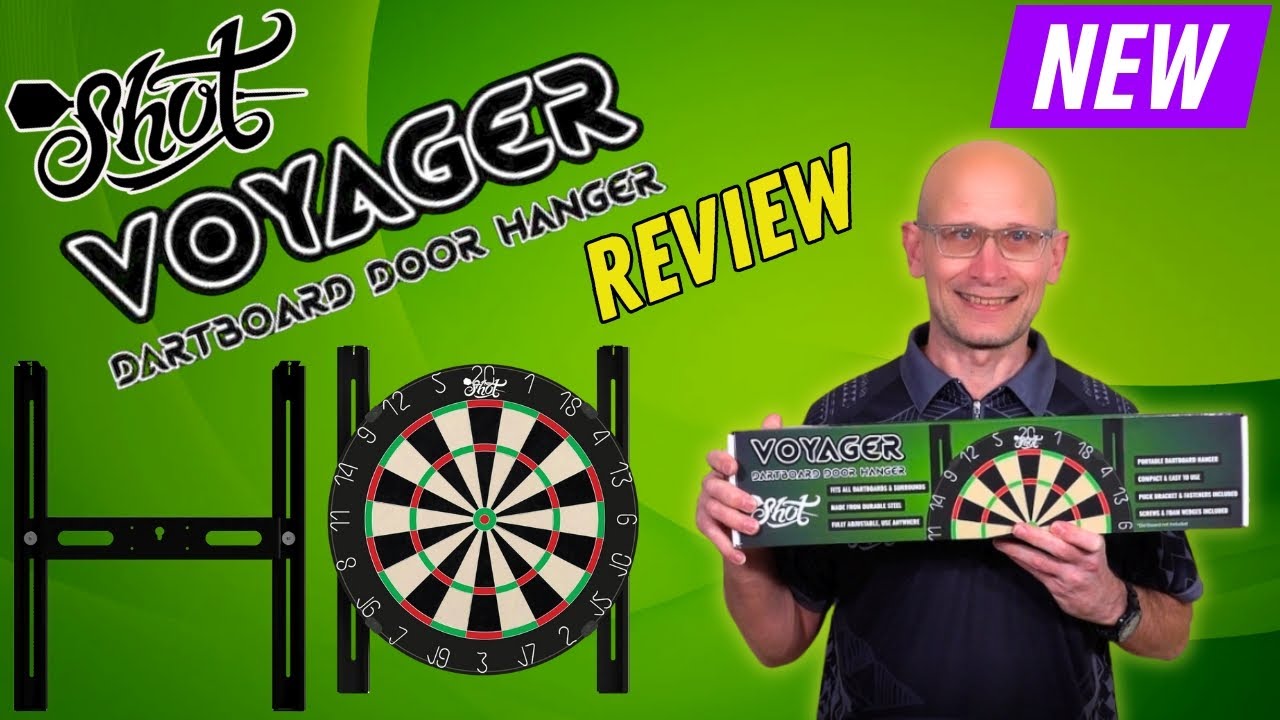 Обзор дверной вешалки для дартса Shot VOYAGER. Простой способ повесить дартс на дверь.