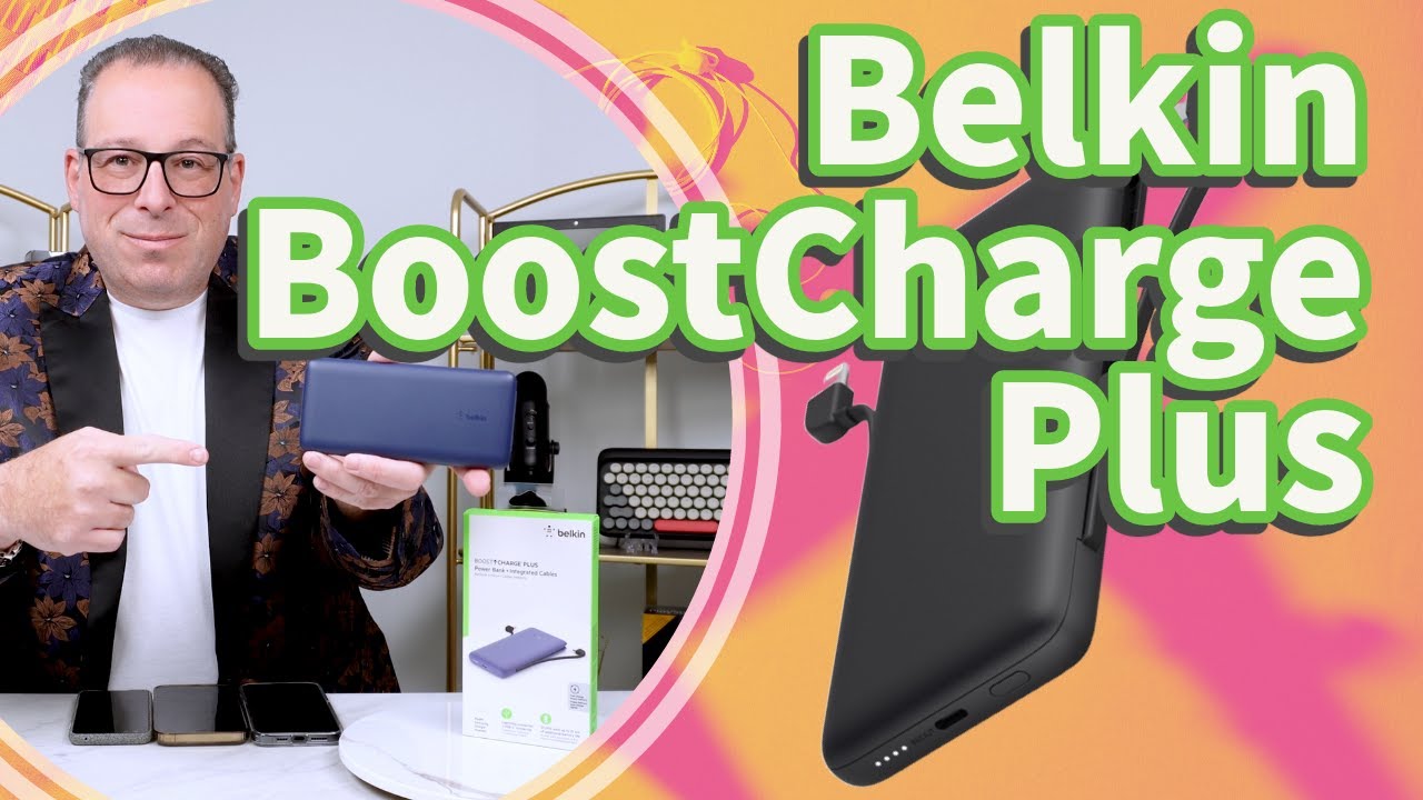 Efficient and Versatile Charging Solution: The Belkin BoostCharge Plus Power Bank