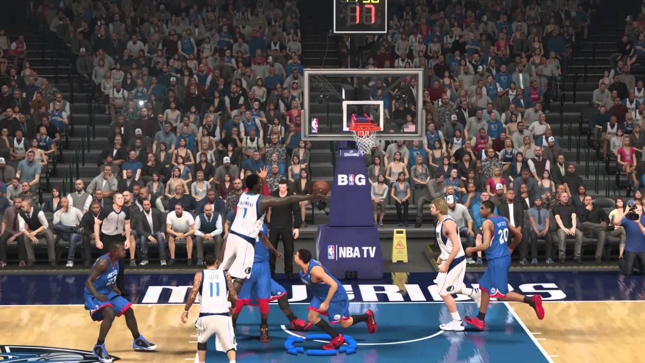 NBA 2K14 My PG is better than my C...