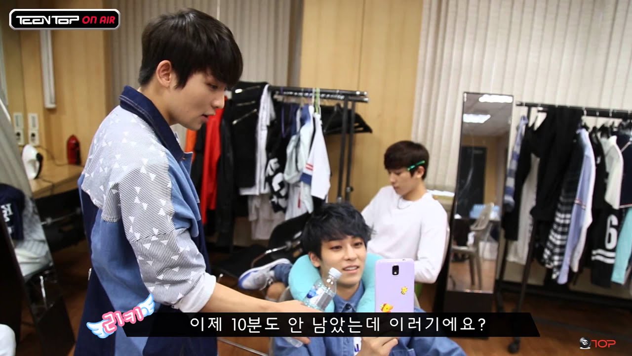 TEEN TOP On Air – VJ 리키의 'ANGEL VACANCE' 대기실 습격!