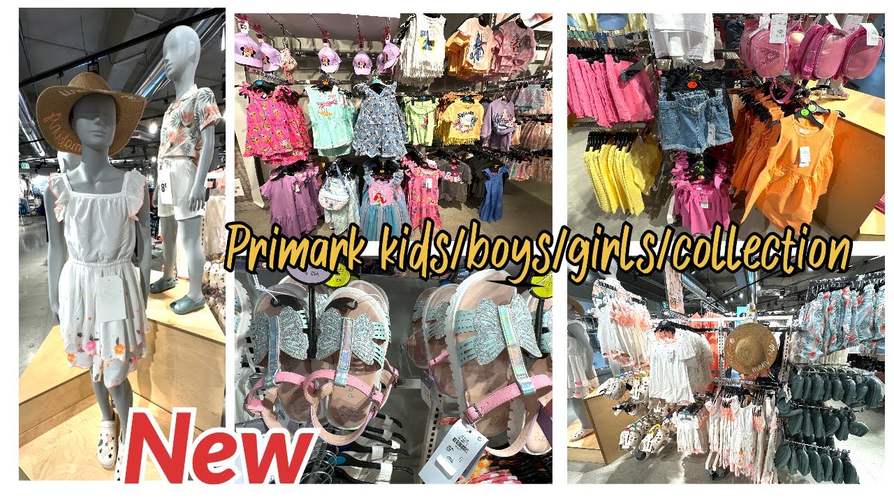 Новейшая детская мода Primark || Мальчики и девочки || Новая летняя одежда ||Май 2024 г.