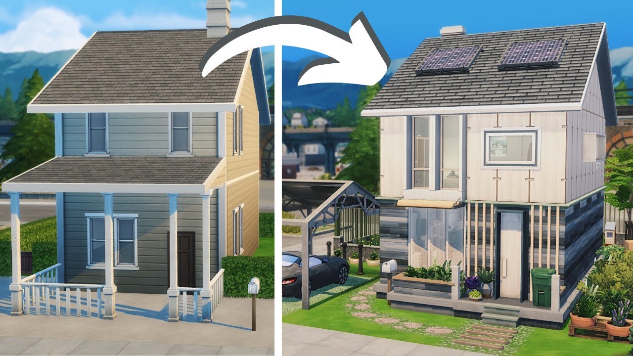 Evergreen Harbor Renovation: Canal Corner 🏠🔨  The Sims 4 Eco Lifestyle: Speed Build