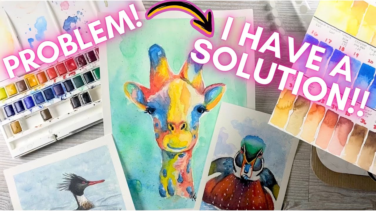 The problem with the Winsor & Newton Cotman watercolor paint tray, and how to fix it!