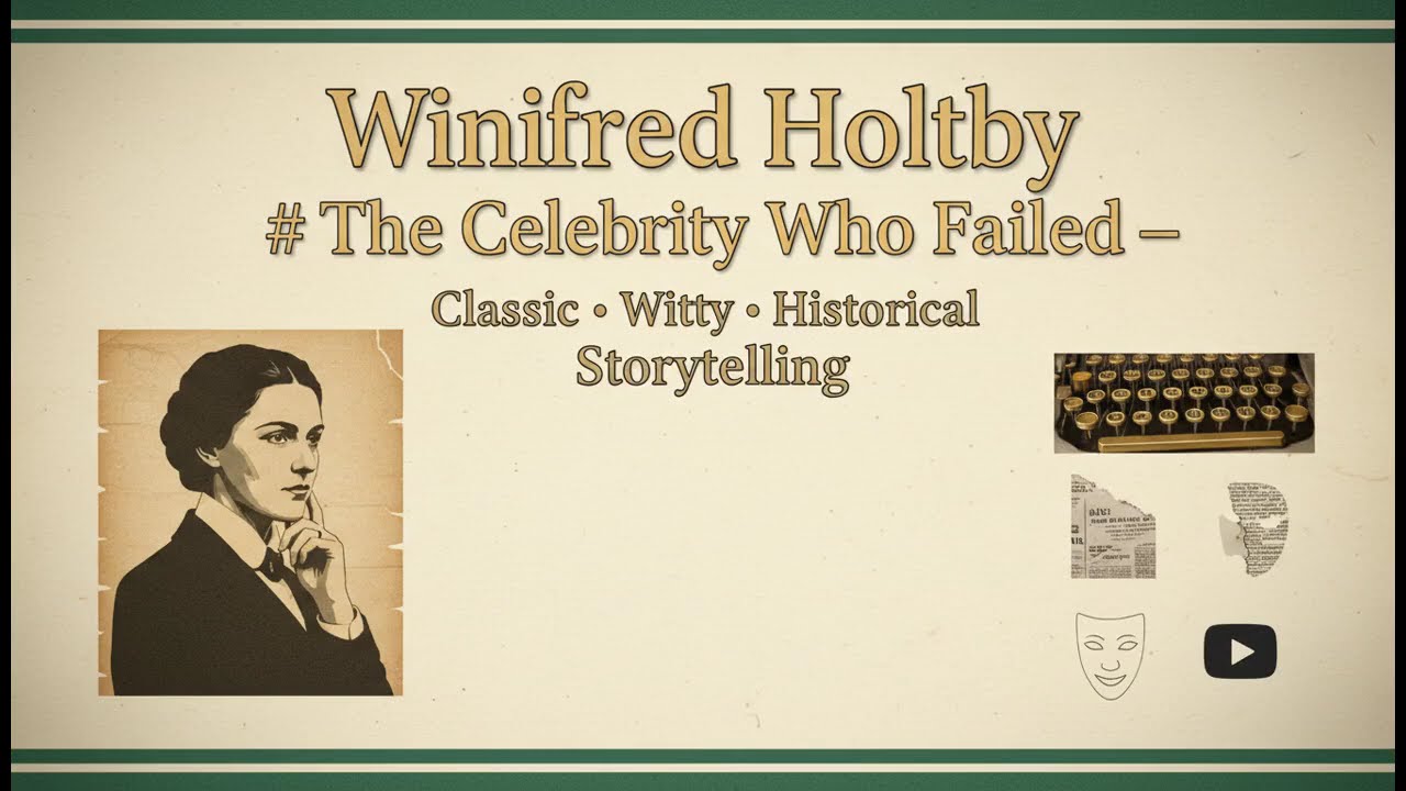 Lydia Holly | The Celebrity Who Failed | Winifred Holtby | BBC Radio Drama