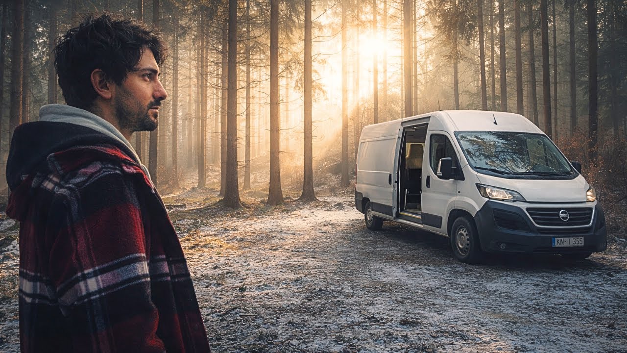 Allein im Wald | Vanlife Wintermorgen