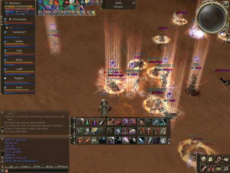 Lineage 2 TEON  ''RedSky'' vs ''SilentHorrors''