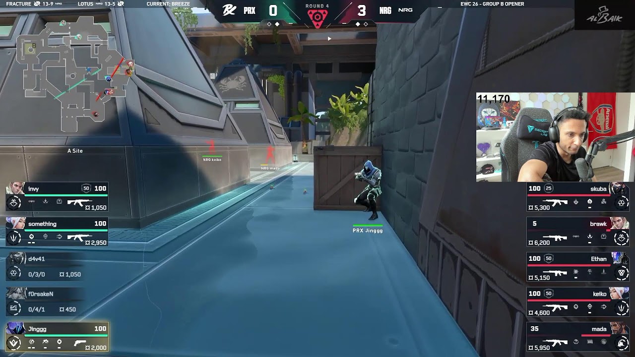 EG SUDOWOODO | NRG vs PRX - EWC Group Stage 1 !socials