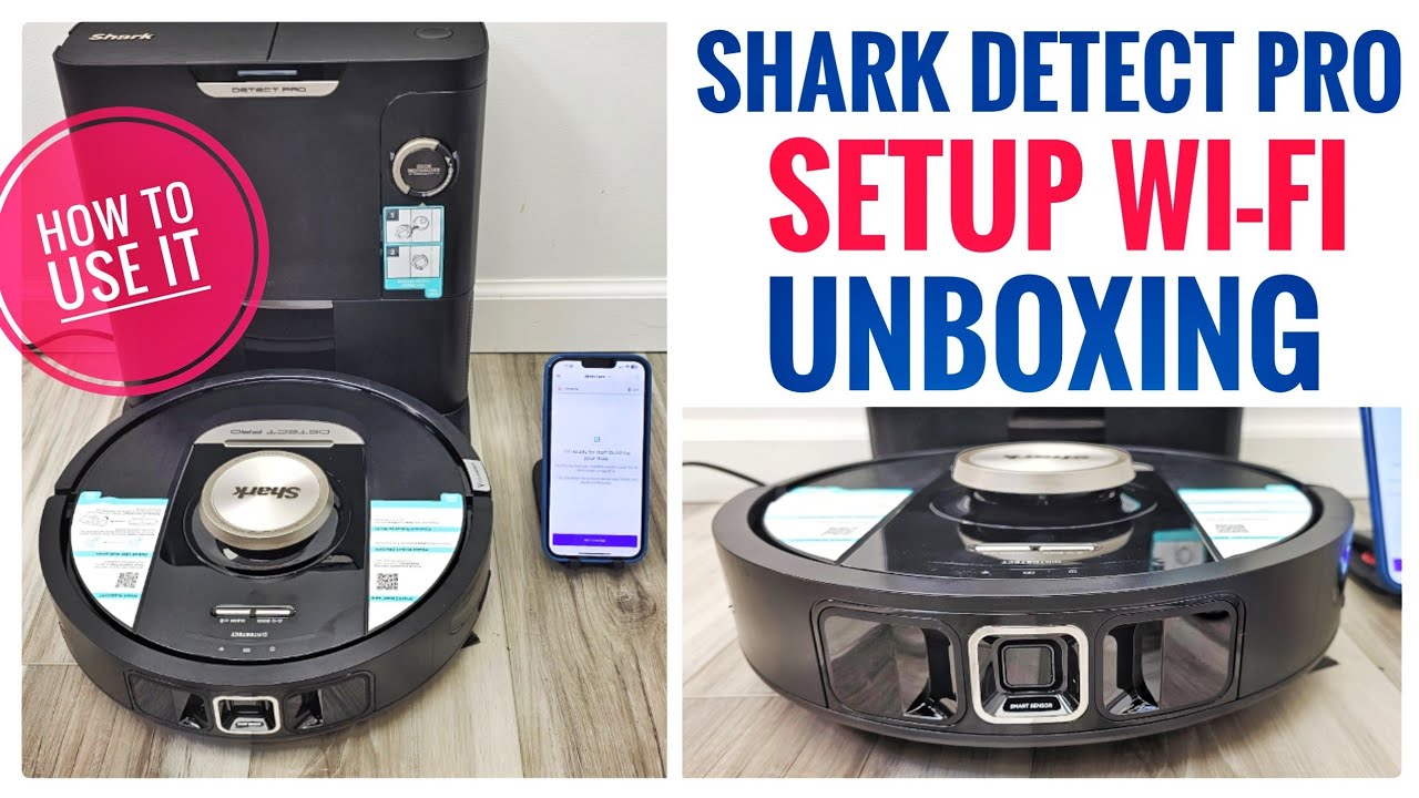Shark Matrix Self-Emptying Robot Vacuum Unboxing and Set Up