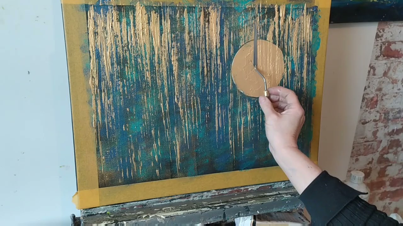 ABSTRAIT FACILE ROULEAU/COUTEAU par Nelly LESTRADE