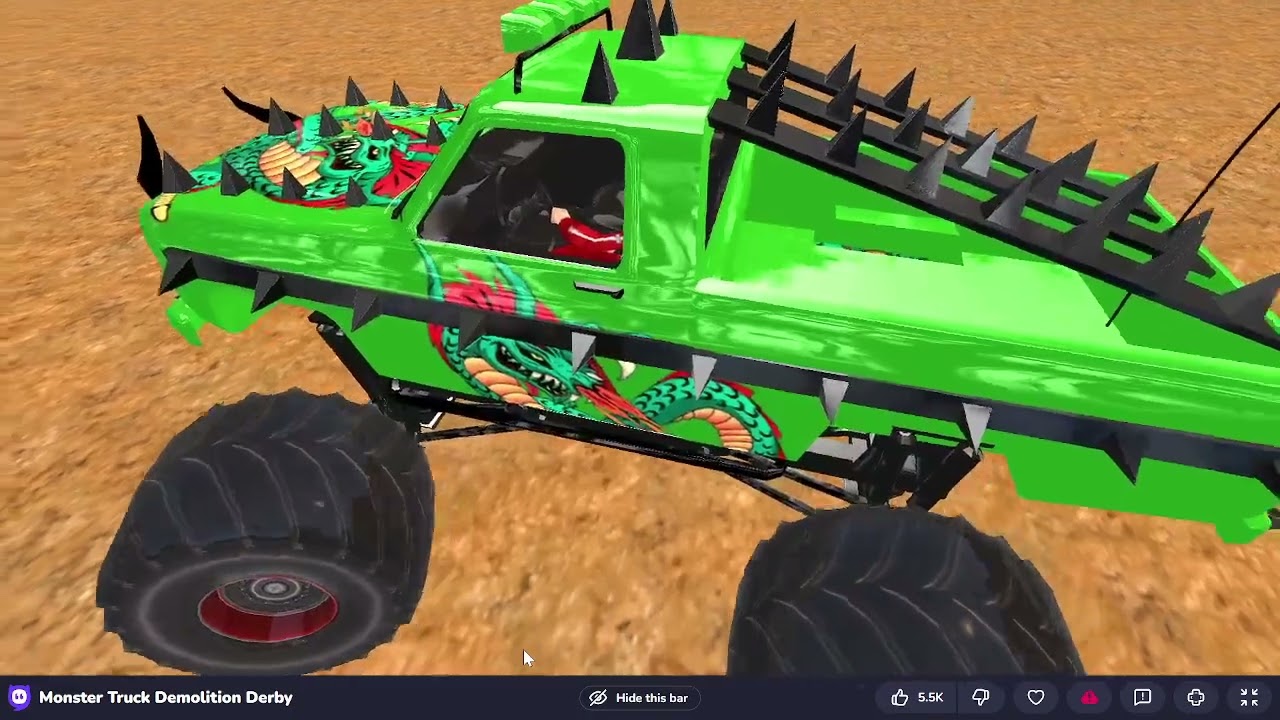 Monster Truck Demolition Derby Gameplay | Destruction Arena & Mega Ramp Stunts 🚚💥