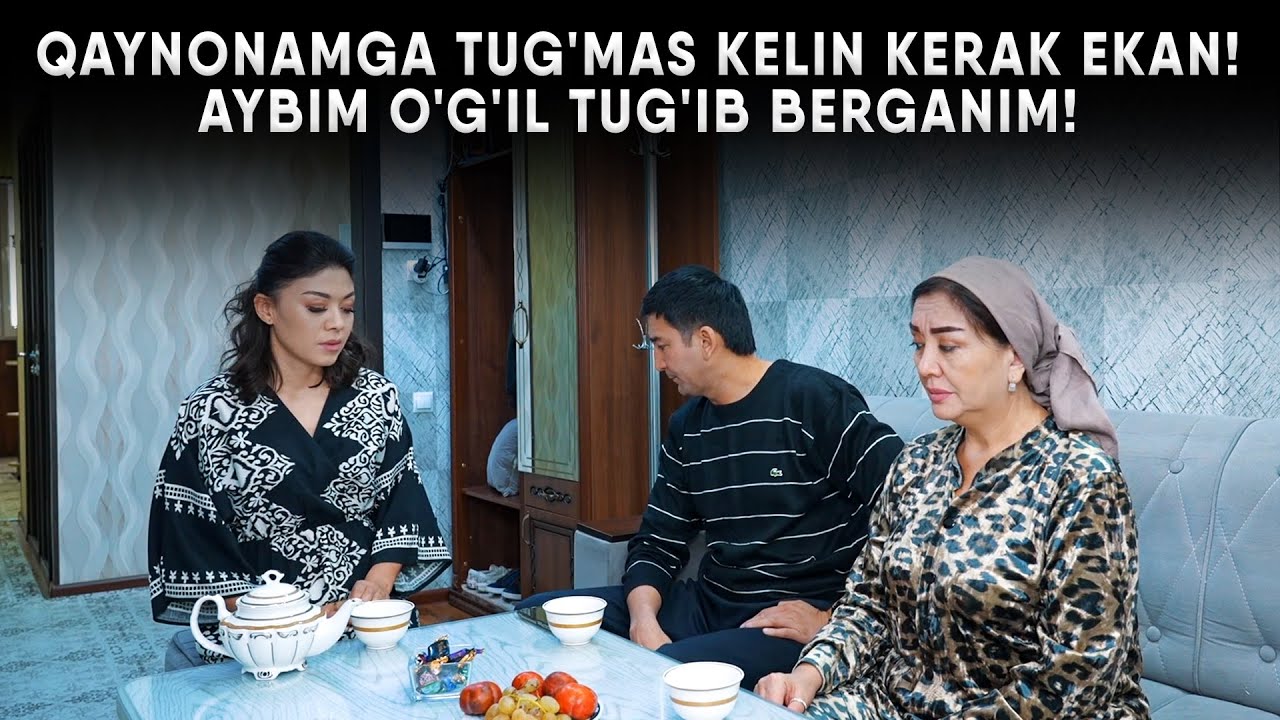 QAYNONAMGA TUG'MAS KELIN KERAK EKAN! AYBIM O'G'IL TUG'IB BERGANIM!