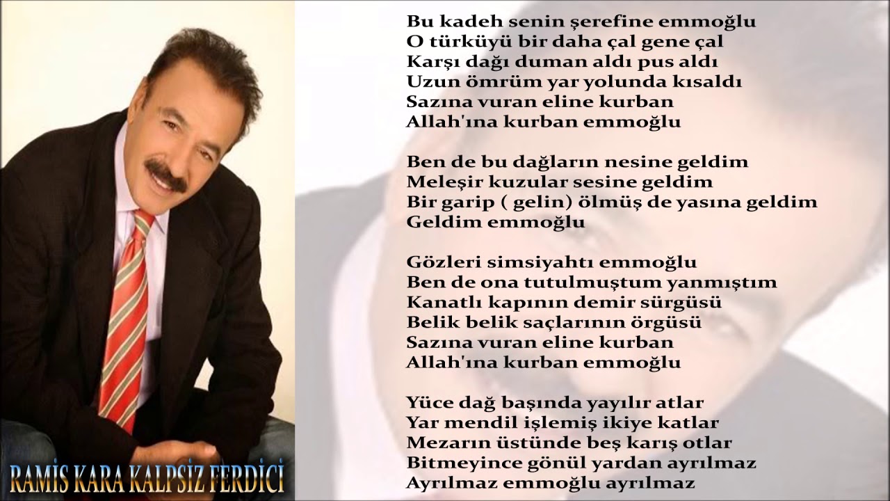 Ferdi Tayfur - Emmoğlu ( Altyapı & Karaoke)