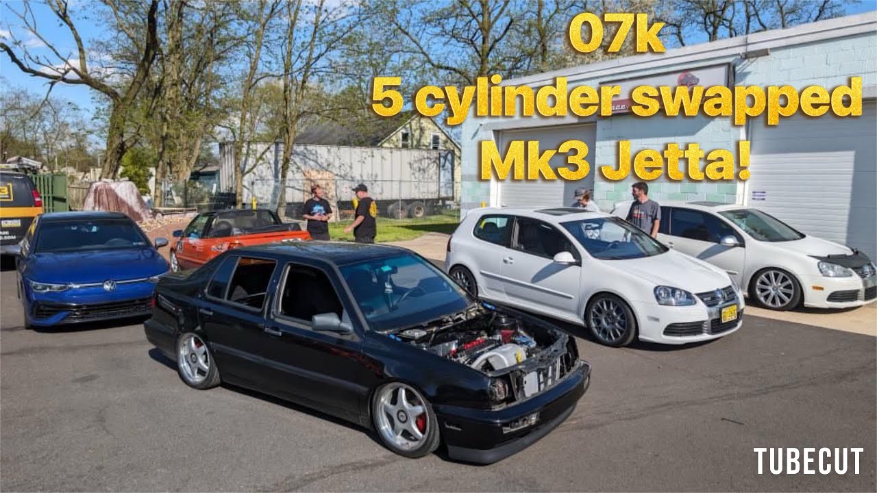 5 cylinder swapped Mk3 Jetta