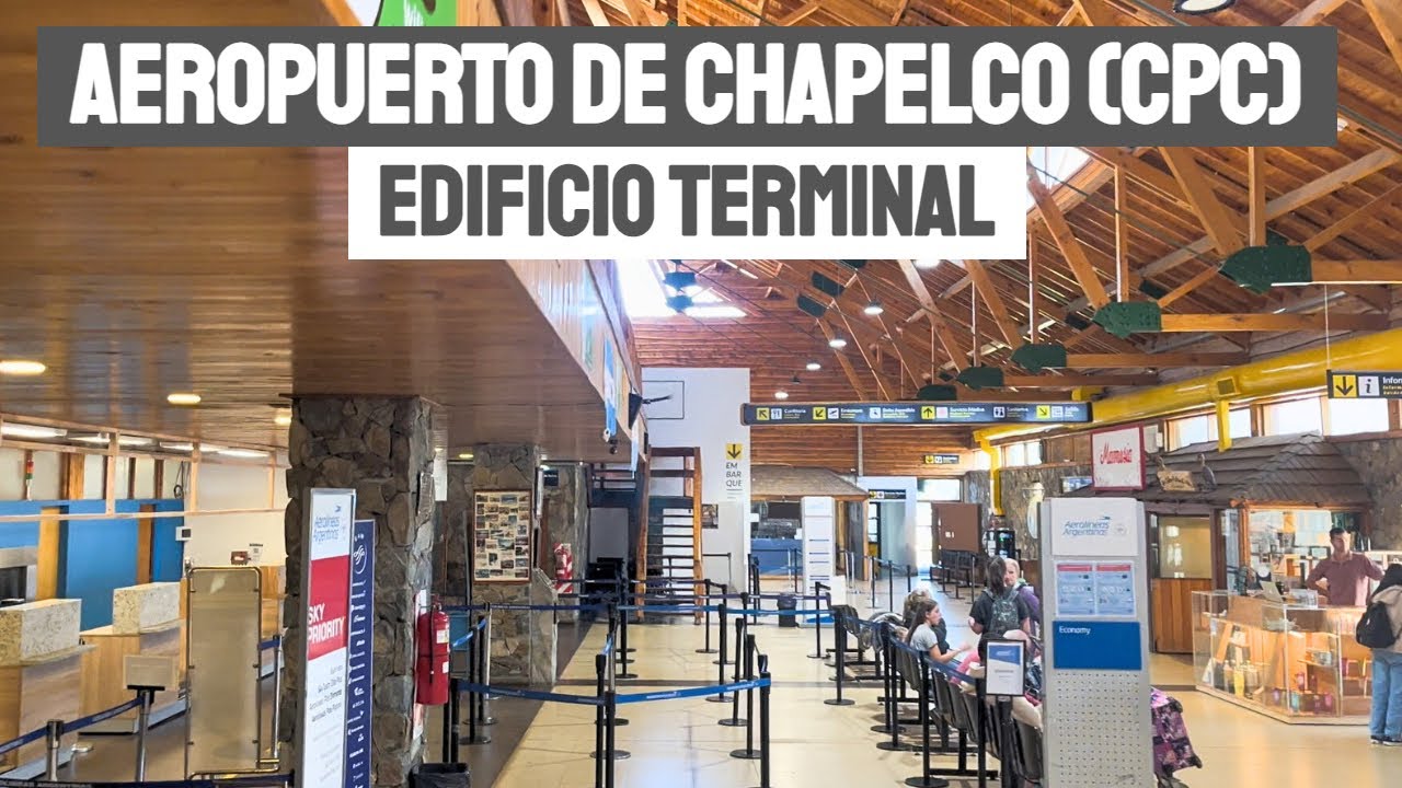 Chapelco Airport (CPC) in San Martin de los Andes | Terminal Tour