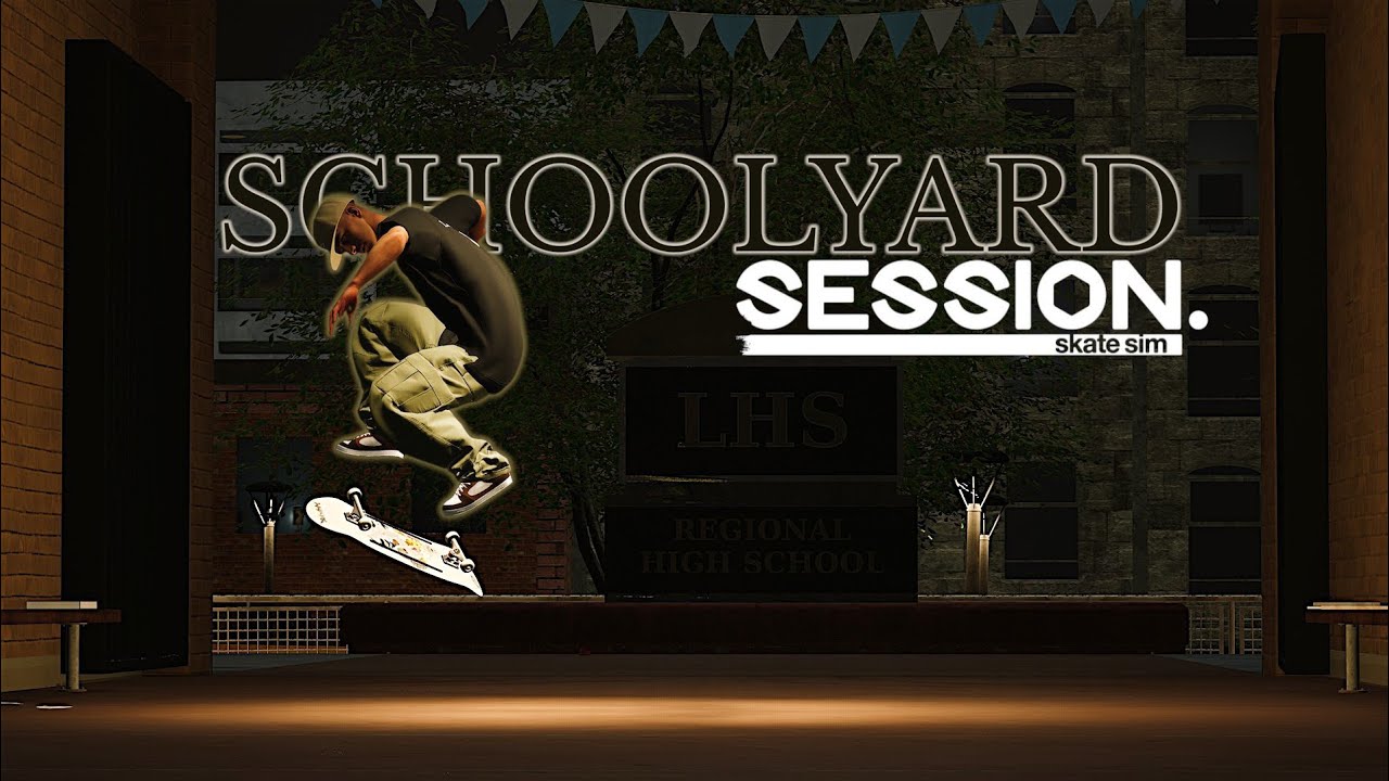 SESH SOFA SPOT CHALLENGE - SCHOOLYARD | Session: Skate Sim 
