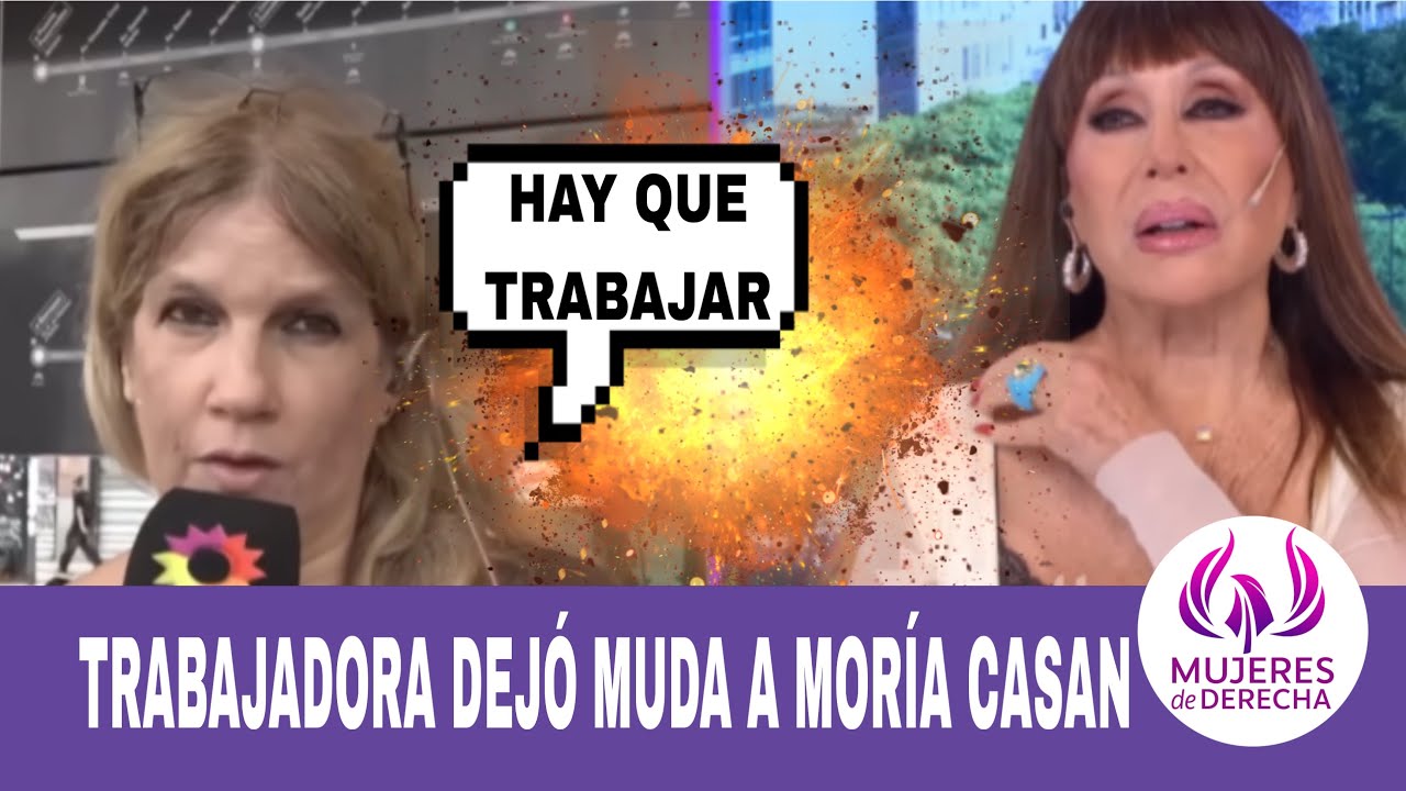 TRABAJADORA DEJÓ MUDA A MORÍA CASAN🔥💀