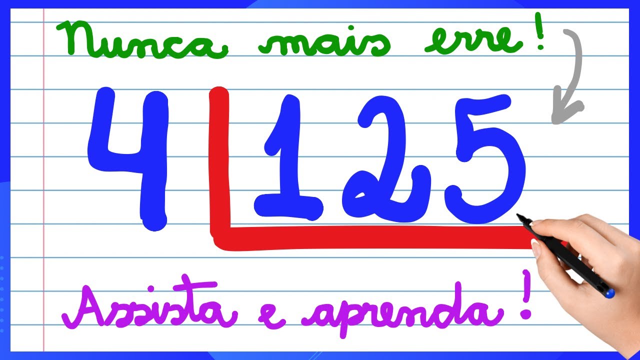 DIVISÃO COM NÚMERO MENOR! APRENDA COMO FAZER DIVISÃO COM 3 NÚMEROS! VEM APRENDER MATEMÁTICA!!