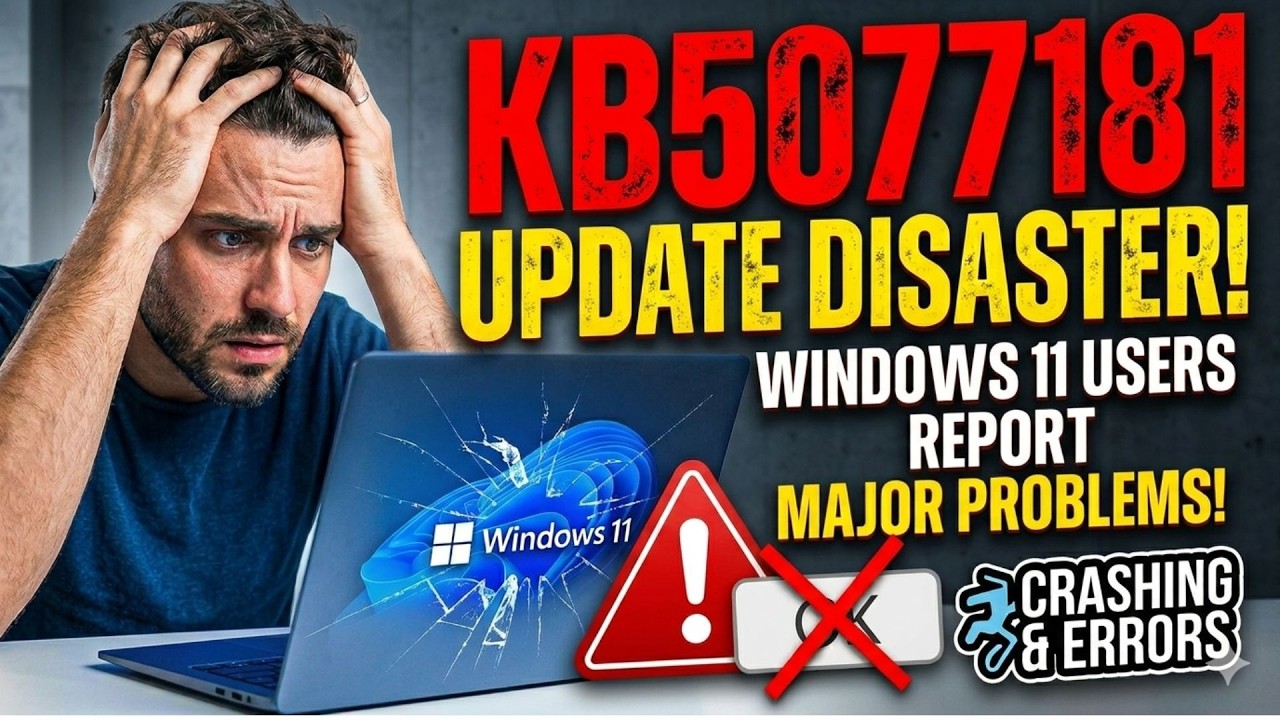 KB5077181 Update Disaster: Windows 11 Users Report Major Problems