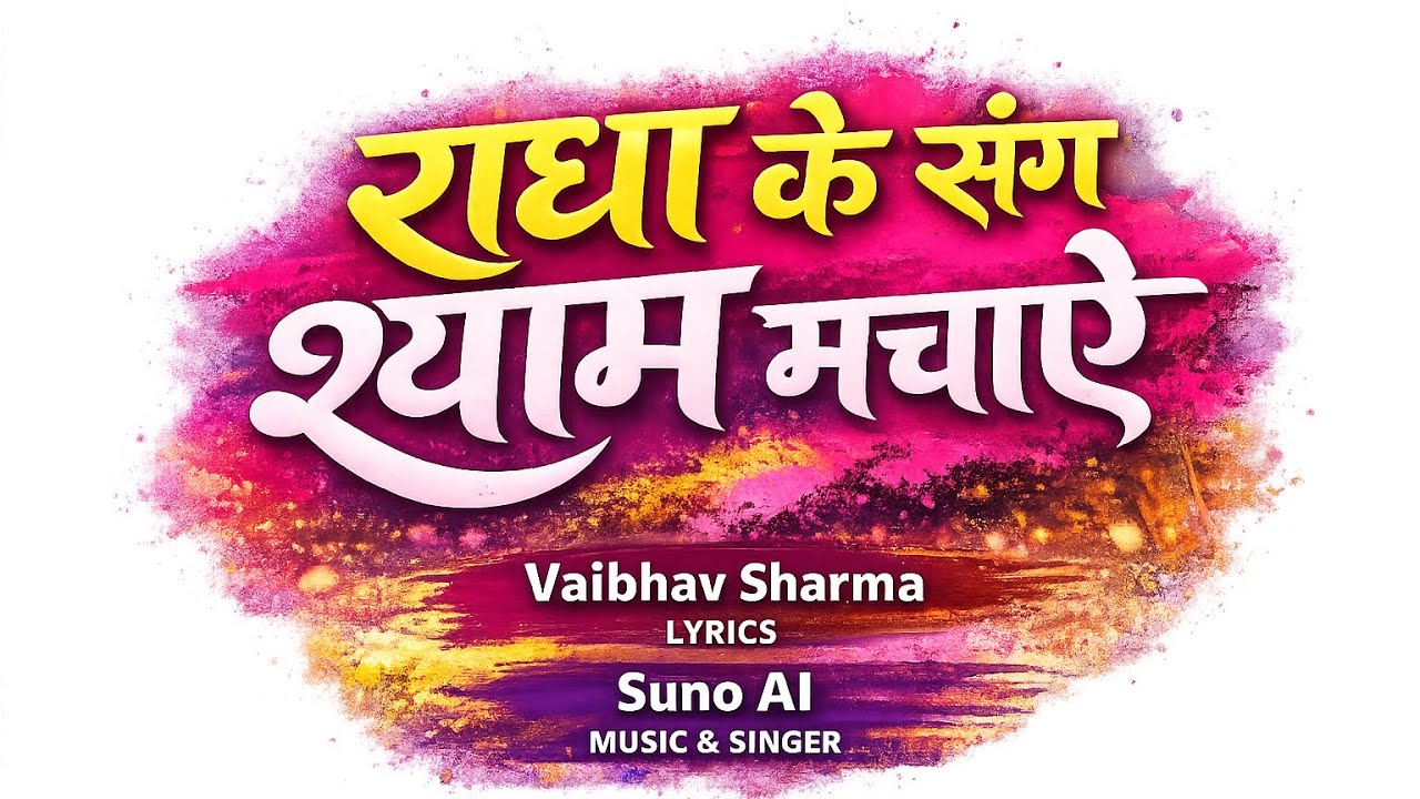 राधा के संग श्याम मचाए | Radha Ke Sang Shyam Machaye | Holi Song 2026 | Vaibhav Sharma