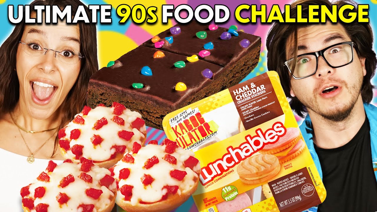 Ultimate 90s Food Challenge!