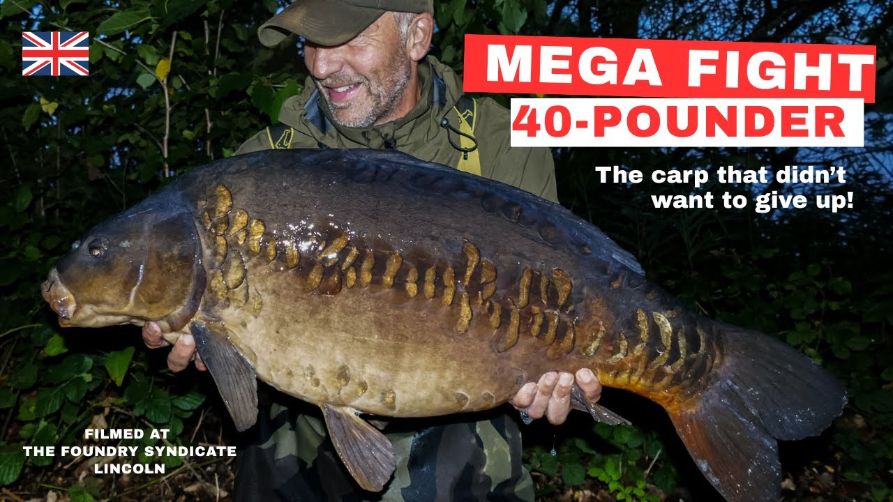 Mega fight with a UK 40-pounder!