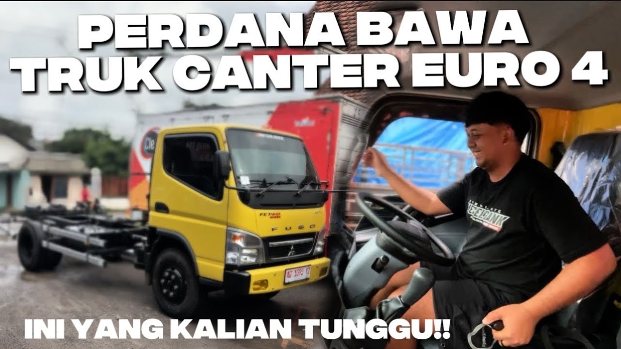 INI YANG KALIAN TUNGGU‼️ KIKI CORE BELI TRUK BARU CANTER EURO4 ☺️