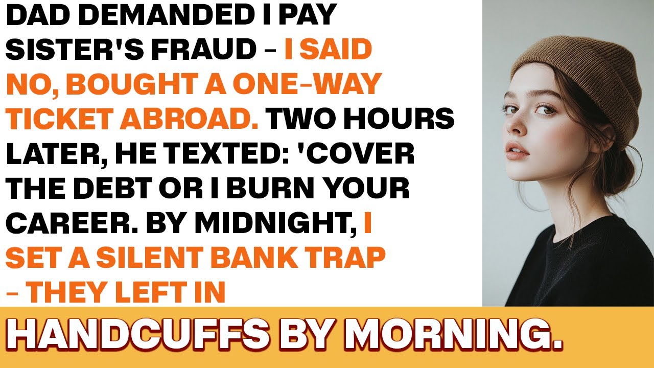 My dad demanded I pay for my sister’s fraud. I refused and bought a one-way ticket to escape it all