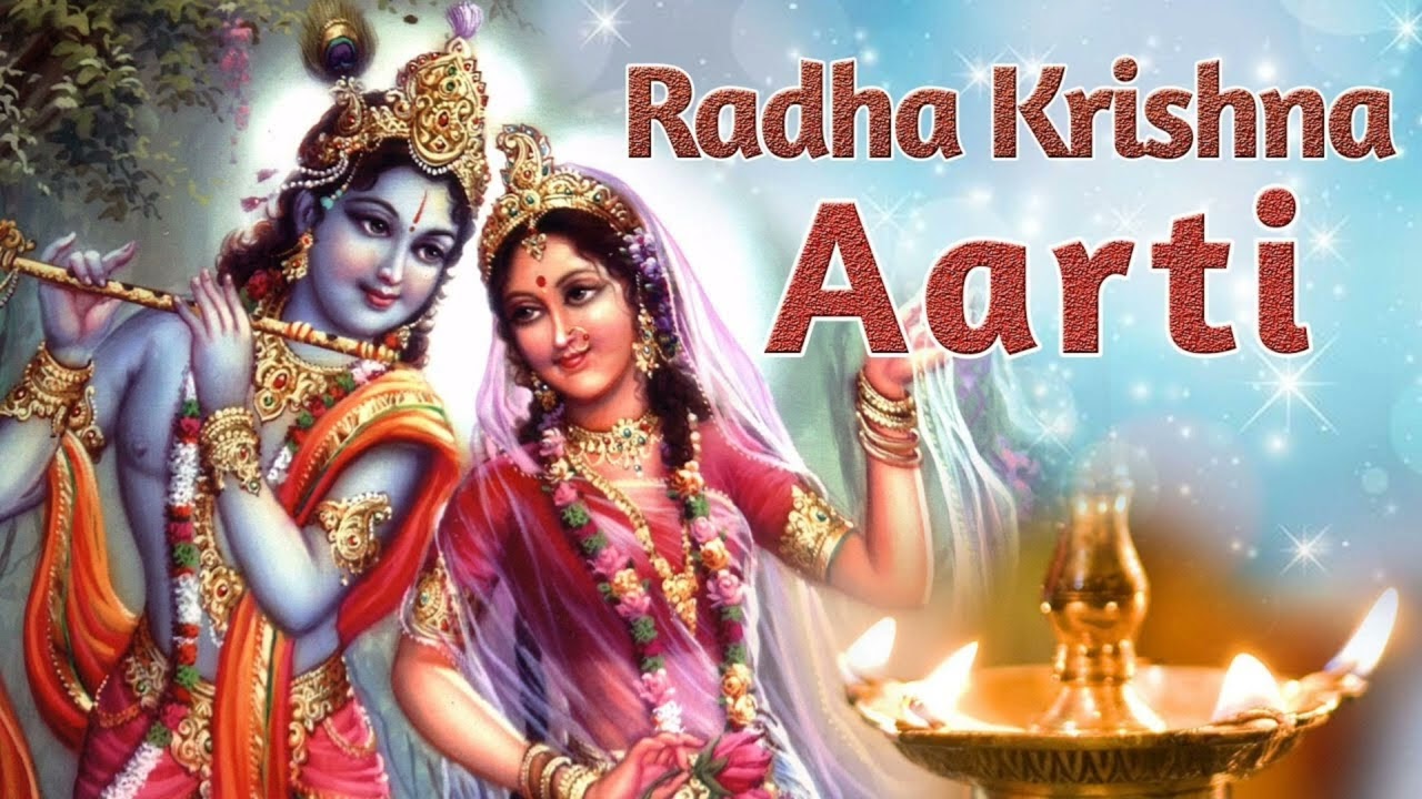 🎶 Radha Krishna Ji Ki Aarti | Sukh, Shanti Aur Prem Ka Ashirwad