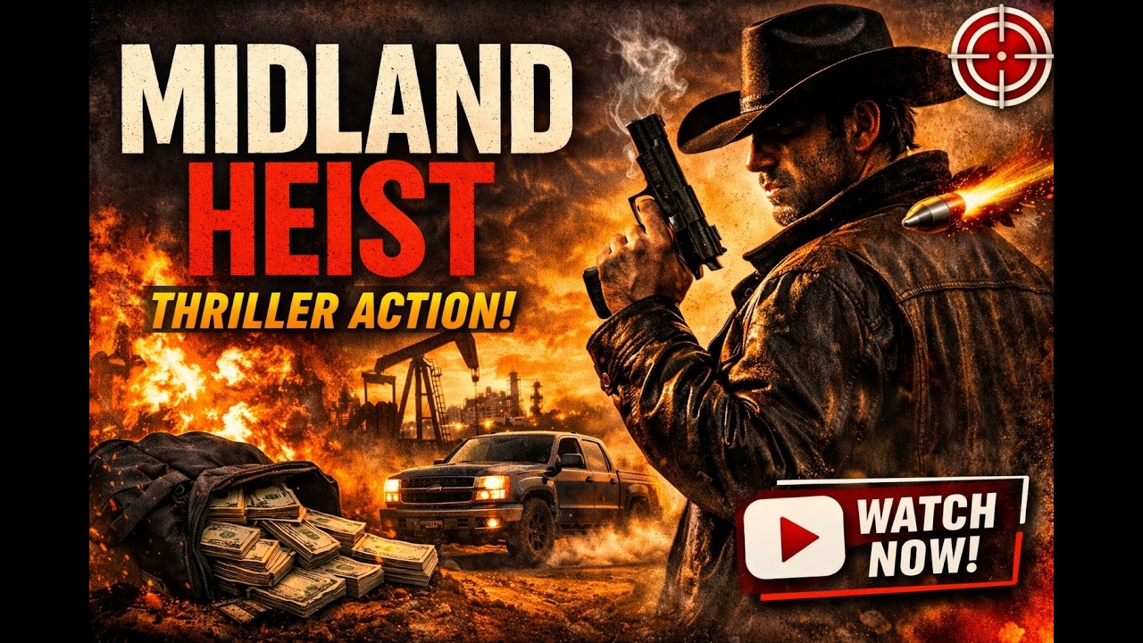🔥 MIDLAND HEIST | Full Crime Thriller Audiobook | Gritty Texas Noir Western 🤠💣