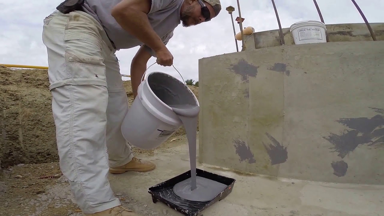 Waterproofing an Elevator Pit - Using DECO 20 SEAL Waterproofing Membrane