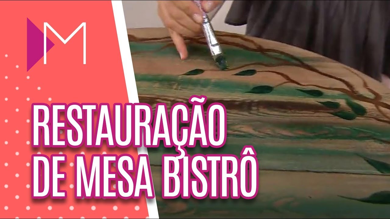 DIY: Restauração de mesa bistrô - Mulheres (24/01/2019)