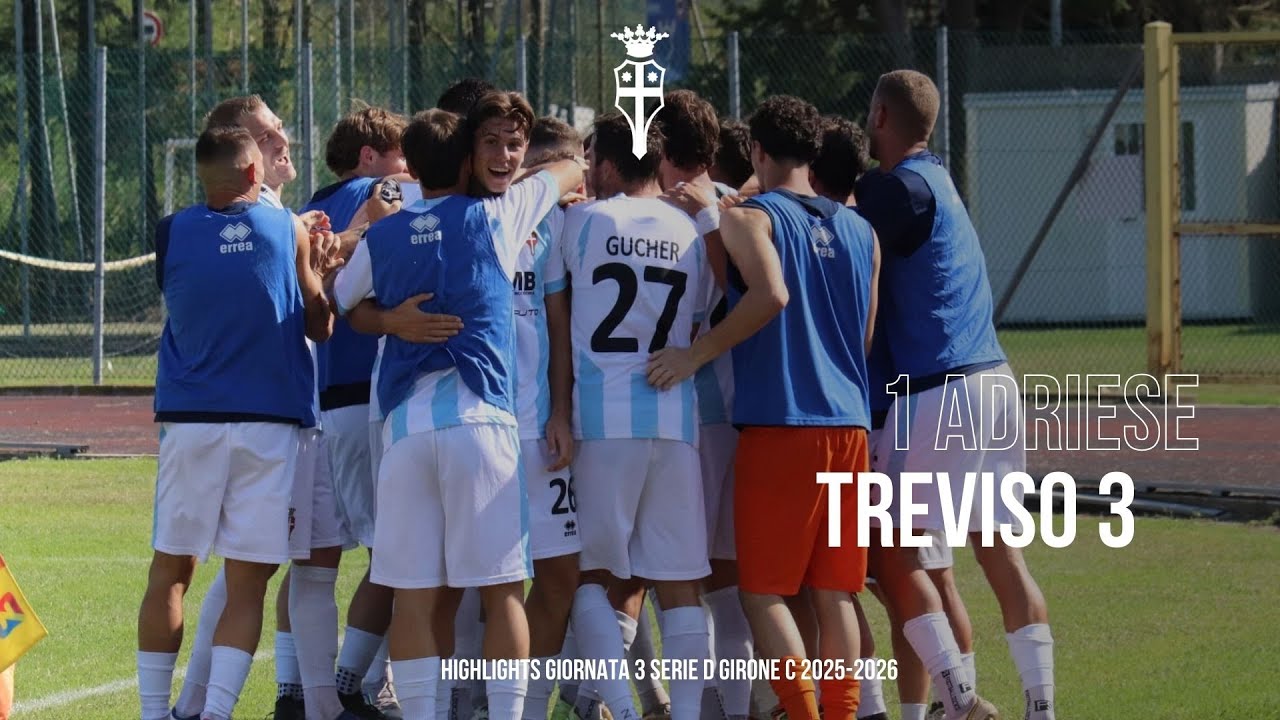 ADRIESE  Vs TREVISO - HIGHLIGHTS - Giornata 3 serie d girone c 2025-2026