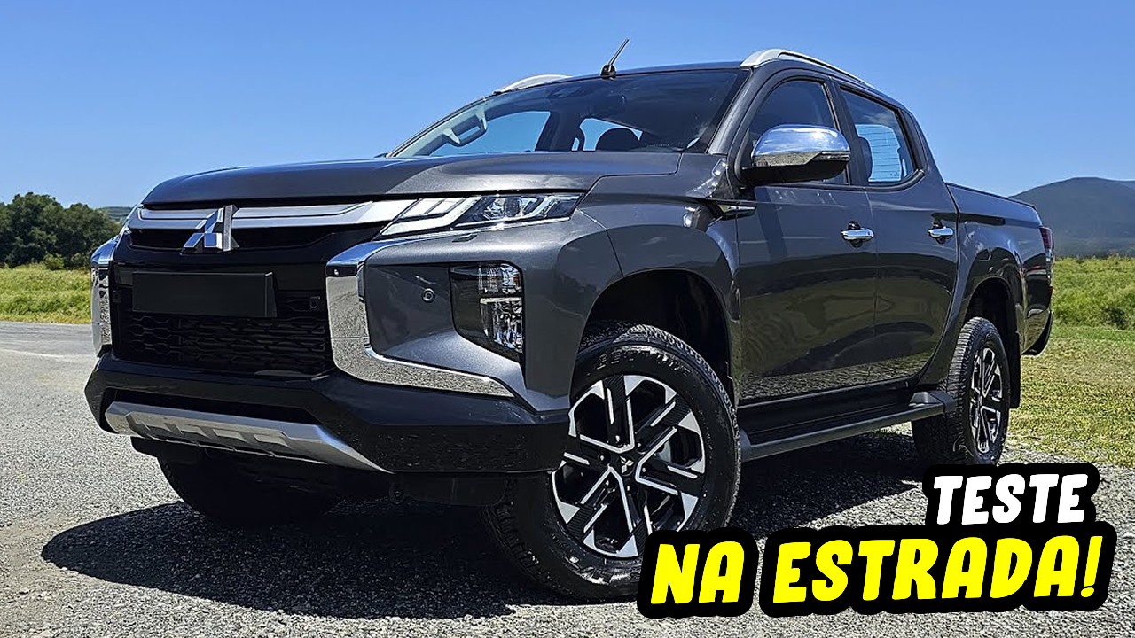 Mitsubishi L200 HPE-S 2024 por 289 mil, jantou HILUX, RANGER e S10 no preço! anda bem na estrada?