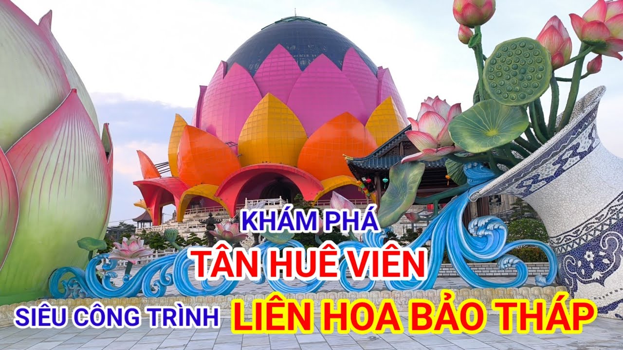 LIÊN HOA BẢO THÁP (TÂN HUÊ VIÊN) ĐỊA ĐIỂM DU XUÂN BÍNH NGỌ 2026 TẠI TP. CẦN THƠ 