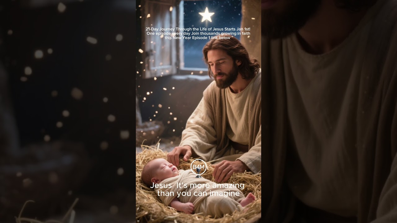 2026 with Jesus! 21-Day Bible Journey Begins Tomorrow – Episode 1: His Birth