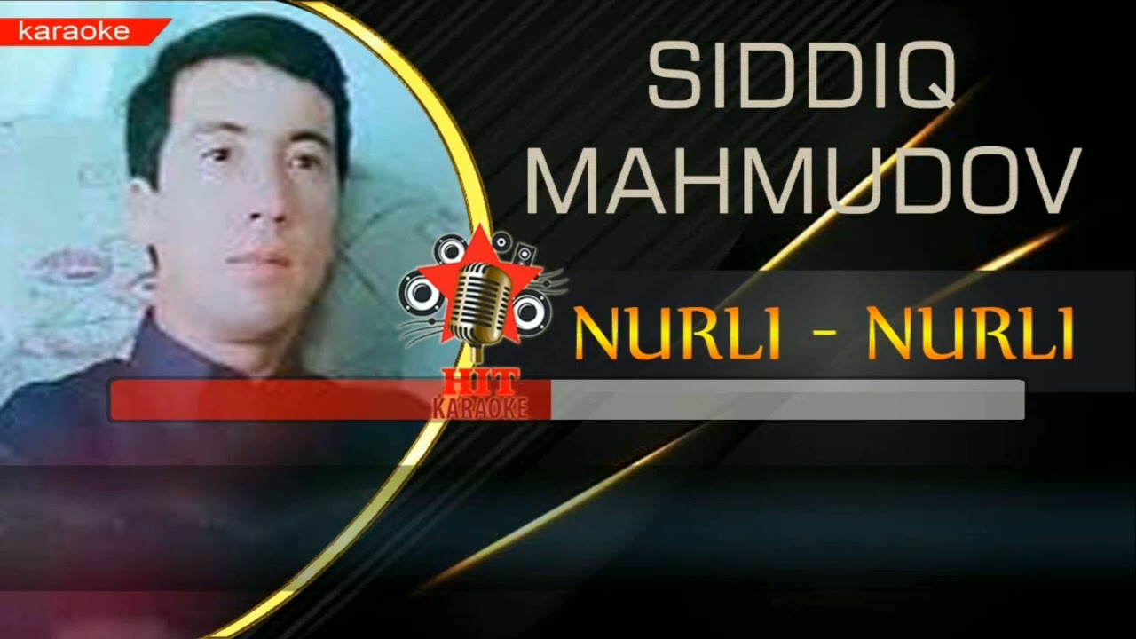 Siddiq Mahmudov - Nurli Nurli karaoke (minus)